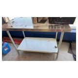 Metal table 48x30