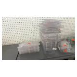 Plastic server trays