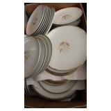 Set of wheat dishes Japan with cups etc