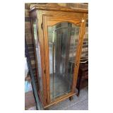 Curio cabinet/ glass shelves