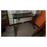 Glass desk