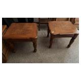 2 end tables