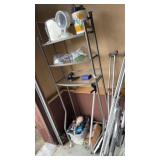 Shelf and contents / medical equipment