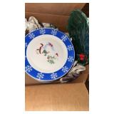 Christmas plates