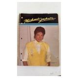 Michael Jackson notebook
