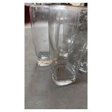 8 glasses and additional