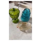 Colorful glassware