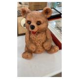 Homco bear statue
