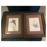 2 bird prints