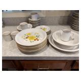Wellin dishes with serving pieces