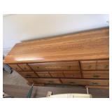 Oak dresser/ mirror