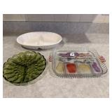 Fruit dish/ divided bowls