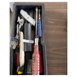 Tools in tray