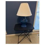 Lamp/ folding table