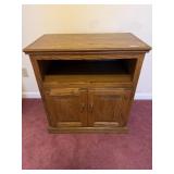 Oak tv stand
