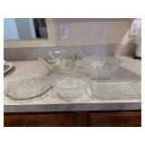 Chip/ dip and additional serving pieces