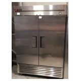 True SS 2-Door Refrigerator (#147) $2000