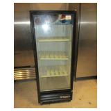 True Single Door Glass Refrigerator (#131) $650
