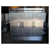 True 3 DR SS Refrigerator (#200) $2000