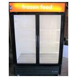 (289) True Glass 2 Door Freezer $2000
