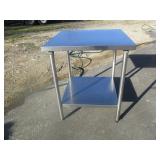 30X30 Stainless Steel Work Table ($150)