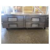 72" Refrigerated Chef Base Clean & Working ($1400