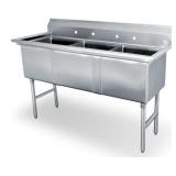 New (3) Compartment Sink SWS3C101410-318 ($683.49)