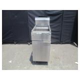 Atosa 40Lb Gas Fryer Working when Removed