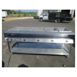 Serve Well (5) Bay Ele. Steam Table 74" ($800)