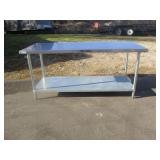 72X30 Stainless Steel Work Table