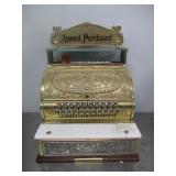Antique Brass National Cash Register ($1000