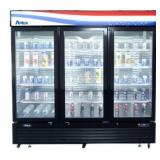 Atosa MCF8728GR (3Dr) Merchandiser Freezer ($6379)