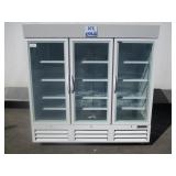 New S&D Three Door Refrigerated Merch  ($2400)