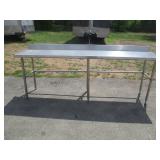 96" x 24" S/S Work Table ($400)