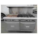 Royel 6 Burner stove With 24" Griddle And Two Ove