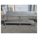Stainless Steel Work Table 96" ($500)