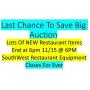 SouthWest Restaurant Equipment Closure Auction  15