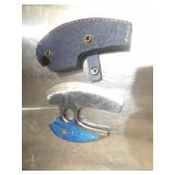 Custom Handmade Damascus Steel Hunting UlU Knife N