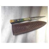 Custom Handmade Damascus Steel Hunting Knife New 9