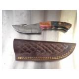 Custom Handmade Damascus Steel Hunting Knife New 8