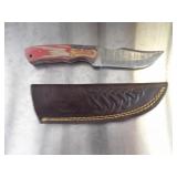 Custom Handmade Damascus Steel Hunting Knife New 8