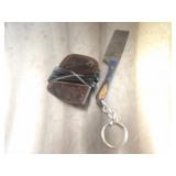Custom Handmade Damascus Steel Keychain Knife New