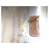 Custom Handmade Damascus Steel Lock Blade Knife Ne