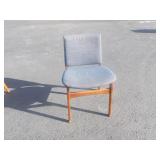 Bid x4 Blue Cushioned Chairs