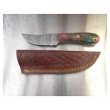 Custom Handmade Damascus Steel Hunting Knife New 8