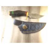 Custom Handmade Damascus Steel Hunting Knife New 6