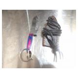 Custom Handmade Damascus Steel Keychain Knife New