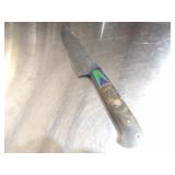 Custom Handmade Damascus Steel Brisket knife New 1