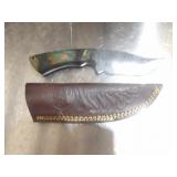Custom Handmade Damascus Steel Hunting Knife New 8