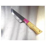 Custom Handmade Damascus Steel Brisket Knife New 1